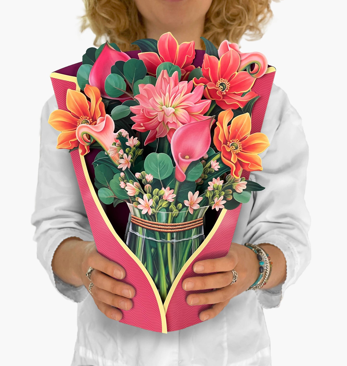 Pop-up Large Greeting Cards - Dear Dahlia